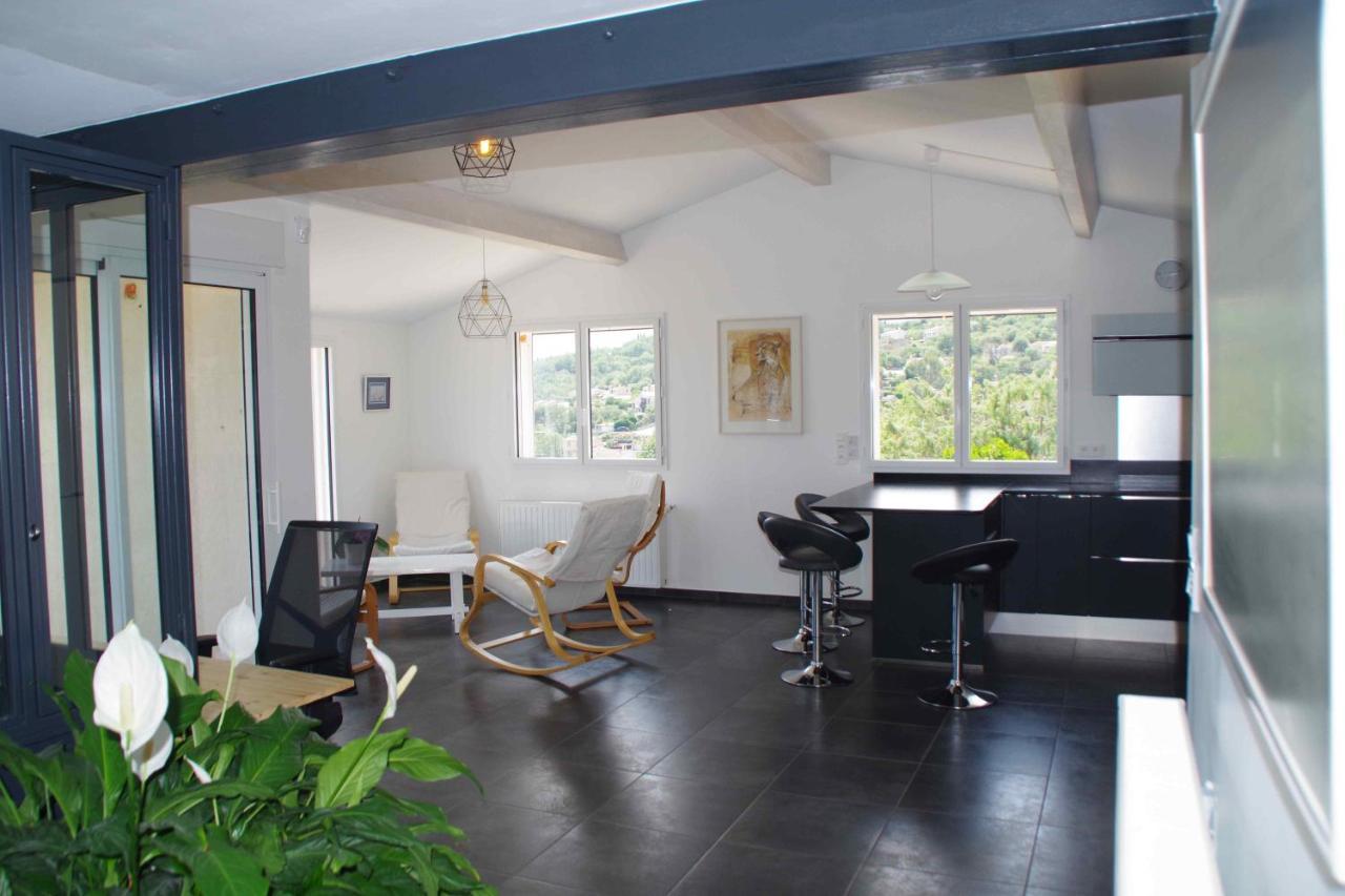 3 Pieces Dans Le Ciel Apartment Gattieres Exterior photo